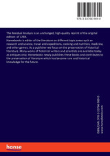 The Residual Analysis