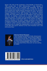 Ethics and ethos in the South African Police Service Ethics and ethos in the South African Police Service