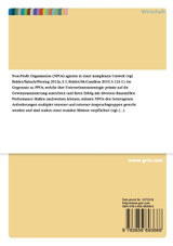 Strategisches Human Resource Management in komplexen Organisationen am Beispiel von Non-Profit Organisationen Strategisches Human Resource Management in komplexen Organisationen am Beispiel von Non-Profit Organisationen