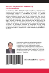 Historia de la cultura moderna y contemporánea Historia de la cultura moderna y contemporánea