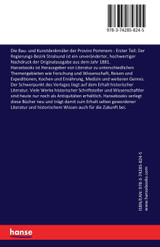 Die Bau- und Kunstdenkmäler der Provinz Pommern Die Bau- und Kunstdenkmäler der Provinz Pommern