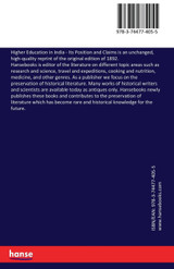 Higher Education in India