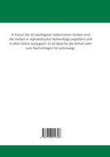 Forza! Die 65 wichtigsten italienischen Verben Forza! Die 65 wichtigsten italienischen Verben