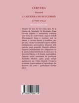 Cervera durant la Guerra de Successió