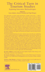 The Critical Turn in Tourism Studies