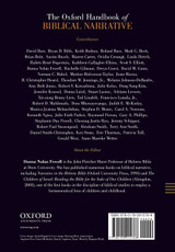 Oxford Handbook of Biblical Narrative