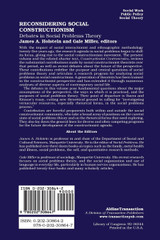 Reconsidering Social Constructionism Reconsidering Social Constructionism