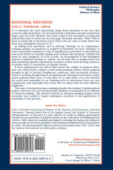 Rational Decision Rational Decision