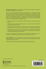 Managing Sustainability