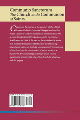 Communio Sanctorum Communio Sanctorum