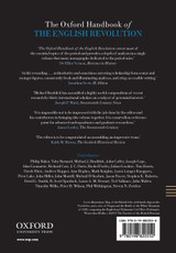 The Oxford Handbook of the English Revolution The Oxford Handbook of the English Revolution