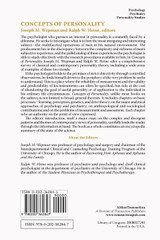Concepts of Personality