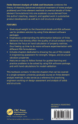 Finite Element Analysis of Solids and Structures