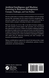 Artificial Intelligence and Machine Learning in Business Management Artificial Intelligence and Machine Learning in Business Management