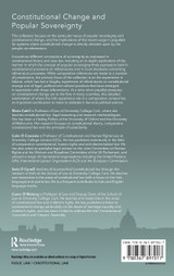 Constitutional Change and Popular Sovereignty Constitutional Change and Popular Sovereignty