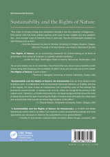 Sustainability and the Rights of Nature Sustainability and the Rights of Nature