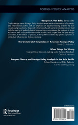 Prospect Theory and Foreign Policy Analysis in the Asia Pacific