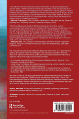 The Paraprofessional's Guide to Effective Behavioral Intervention The Paraprofessional's Guide to Effective Behavioral Intervention