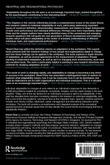 Individual Adaptability to Changes at Work