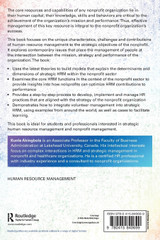 Managing Human Resources for Nonprofits