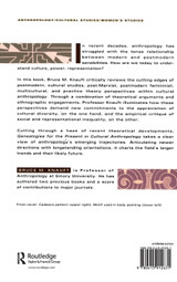 Genealogies for the Present in Cultural Anthropology