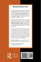 Beyond Postmodern Politics Beyond Postmodern Politics