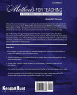 Methods for Teaching in Diverse Middle and Secondary Classrooms