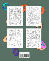 Kawaii Food and Maine Coon Coloring Book Kawaii Food and Maine Coon Coloring Book