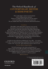 The Oxford Handbook of Contemporary British and Irish Poetry