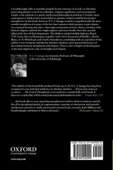 The God of Metaphysics The God of Metaphysics