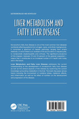 Liver Metabolism and Fatty Liver Disease