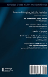 Representation and Effectiveness in Latin American Democracies