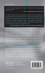 Cognitive Behavior Therapy of DSM-IV-TR Personality Disorders Cognitive Behavior Therapy of DSM-IV-TR Personality Disorders