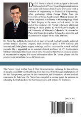 Patient Guide to Hair Loss & Hair Restoration Patient Guide to Hair Loss & Hair Restoration