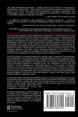 Cultural Psychology of Immigrants Cultural Psychology of Immigrants