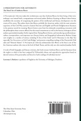 PRESCRIPTION FOR ADVERSITY