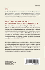 The Last Phase in Transformation