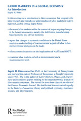 Labor Markets in a Global Economy Labor Markets in a Global Economy