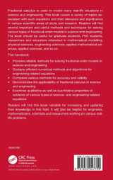 Handbook of Fractional Calculus for Engineering and Science Handbook of Fractional Calculus for Engineering and Science