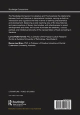 The Routledge Companion to Literature and Food The Routledge Companion to Literature and Food