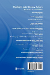 Wallace Stevens and the Realities of Poetic Language Wallace Stevens and the Realities of Poetic Language