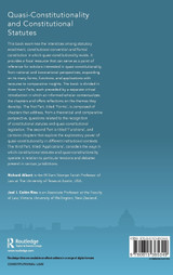 Quasi-Constitutionality and Constitutional Statutes