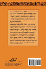 Sources for the Study of Greek Religion