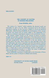The Concept of Matter in Modern Philosophy