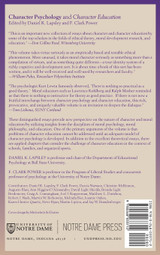 Character Psychology And Character Education Character Psychology And Character Education