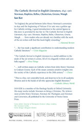 Catholic Revival in English Literature, 1845-1961, The