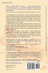Public Policy and Community Public Policy and Community