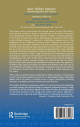 Max Weber Matters Max Weber Matters