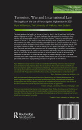 Terrorism, War and International Law Terrorism, War and International Law