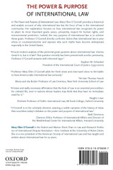 The Power and Purpose of International Law The Power and Purpose of International Law